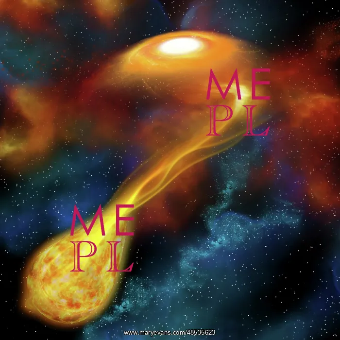 : One denser star using its gravity to engulf another nearby ? : One denser star using its gravity to engulf another nearby ?