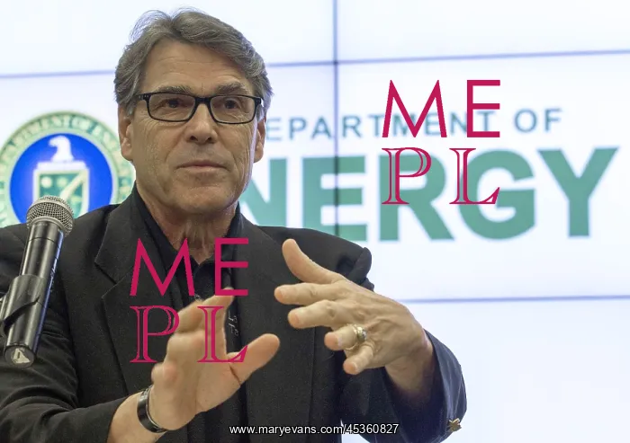 : US Department of Energy Sec. Rick Perry speaking : US Department of Energy Sec. Rick Perry speaking