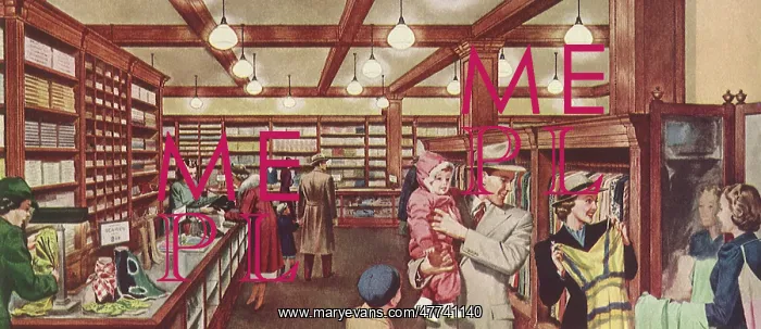 : Department Store Scene : Department Store Scene