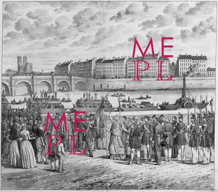 : Departure of colonists for Algeria : Departure of colonists for Algeria