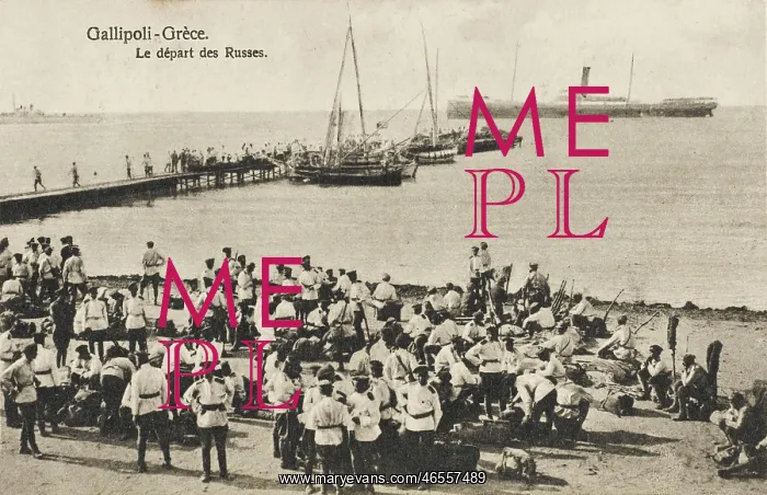 : Departure of Russian troops from the Dardanelles : Departure of Russian troops from the Dardanelles