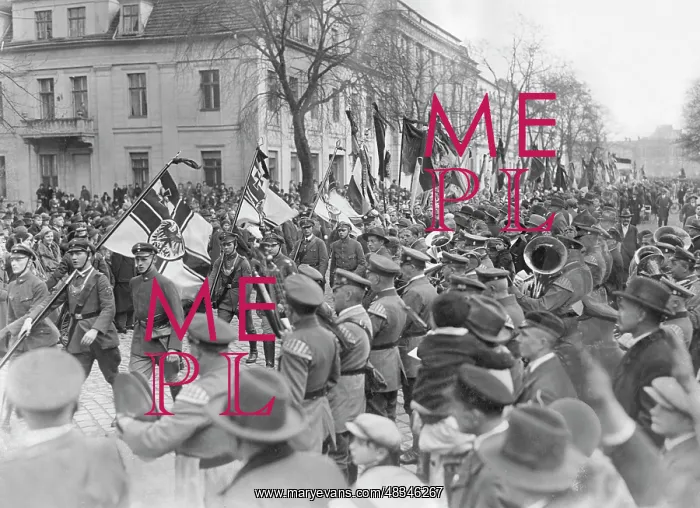 : Deployment of the Jung-Stahlhelm in Potsdam, 1931 : Deployment of the Jung-Stahlhelm in Potsdam, 1931