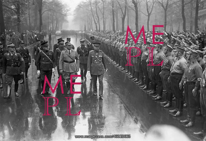 : Deployment of Nazi Storm troopers in Berlin : Deployment of Nazi Storm troopers in Berlin