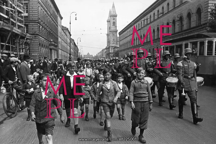 : Deployment of the Wachtparade (Guard Parade), 1930s : Deployment of the Wachtparade (Guard Parade), 1930s