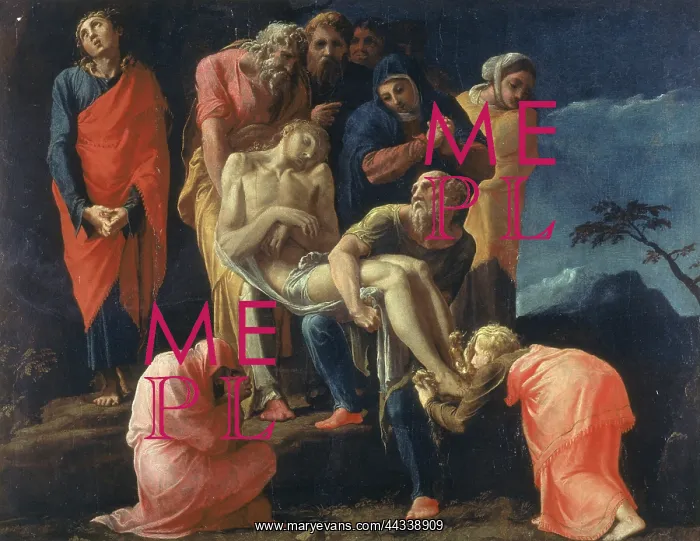 : The Deposition, by Polidoro da Caravaggio : The Deposition, by Polidoro da Caravaggio