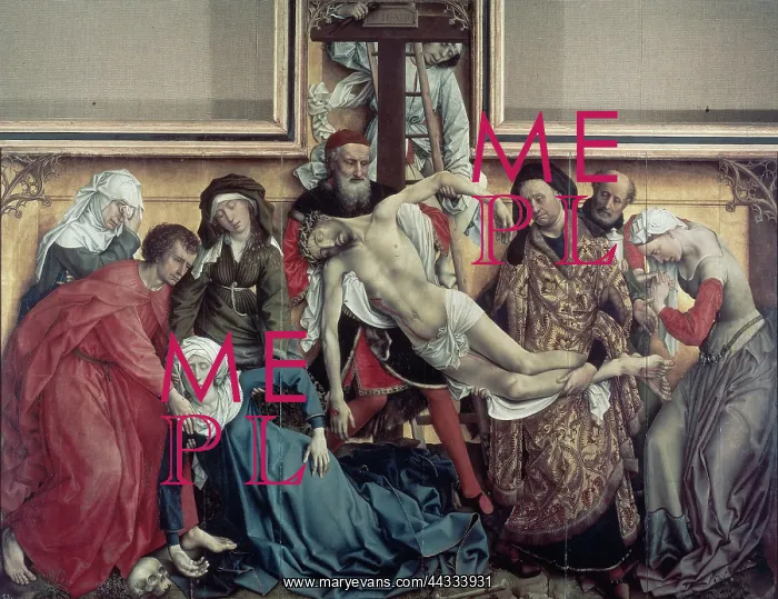 : The Deposition by Van der Weyden : The Deposition by Van der Weyden