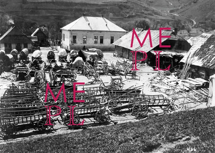  : A depot in Alsoe-Verecke, 1915