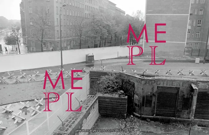 : Depressing view of the Berlin Wall, Berlin, Germany : Depressing view of the Berlin Wall, Berlin, Germany