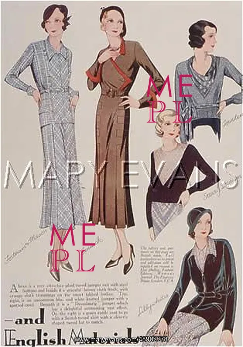 : DEPT STORE FASHIONS 1932 : DEPT STORE FASHIONS 1932