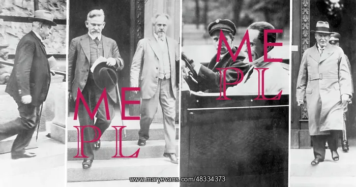: Deputies leave the dissolved Reichstag, 1930 : Deputies leave the dissolved Reichstag, 1930