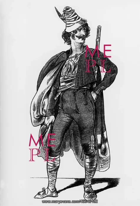 : Der Bandit (The Bandit), illustration from Muenchner : Der Bandit (The Bandit), illustration from Muenchner