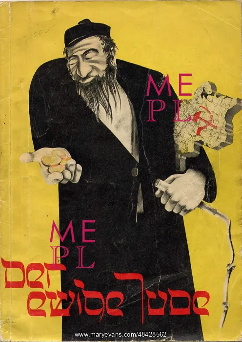 : DER EWIGE JUDE, 1937, book of phtographs published : DER EWIGE JUDE, 1937, book of phtographs published
