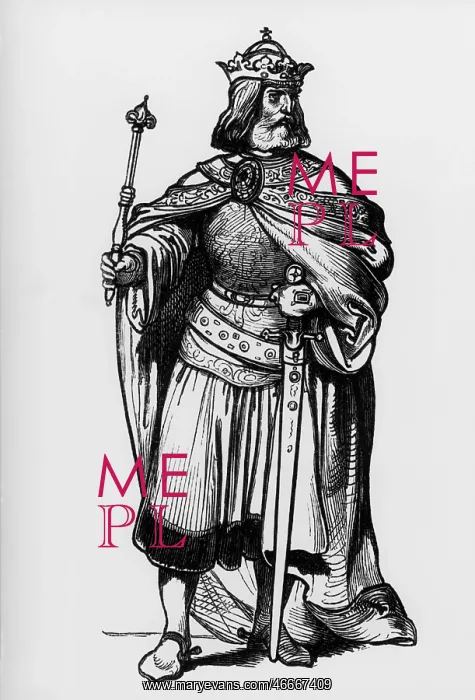 : Der Koenig (The King), illustration from Muenchner : Der Koenig (The King), illustration from Muenchner