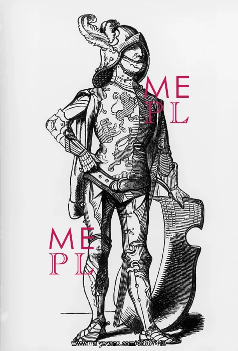 : Der Ritter (The Knight), illustration from Muenchner : Der Ritter (The Knight), illustration from Muenchner