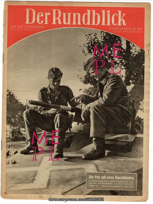 : Der Rundblick, No 31-32, 7th August 1942 : Der Rundblick, No 31-32, 7th August 1942