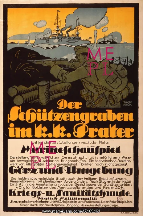 : Der Schutzengraben im k.k. Prater : Der Schutzengraben im k.k. Prater