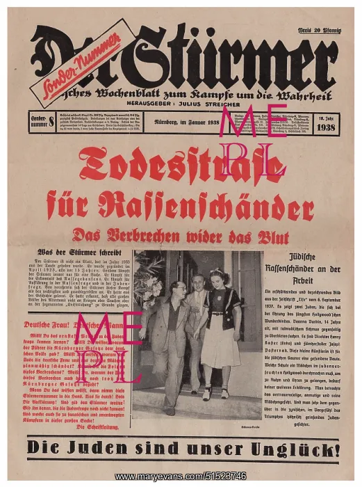 : Der Sturmer - special edition : Der Sturmer - special edition
