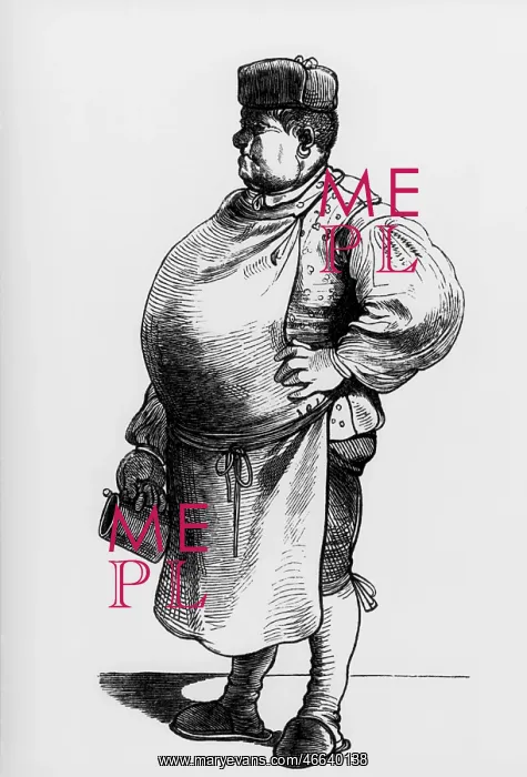 : Der Wirt (The Innkeeper), illustration from Muenchner : Der Wirt (The Innkeeper), illustration from Muenchner