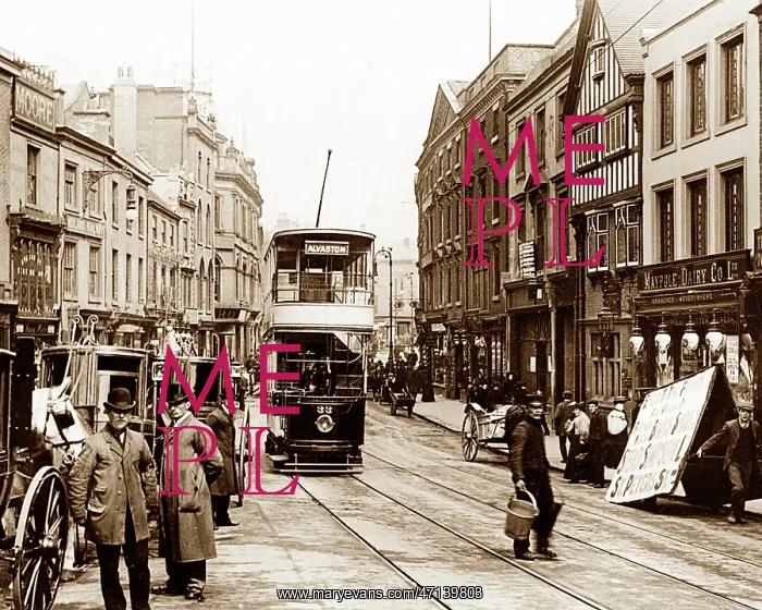  : Derby Cornmarket, early 1900s