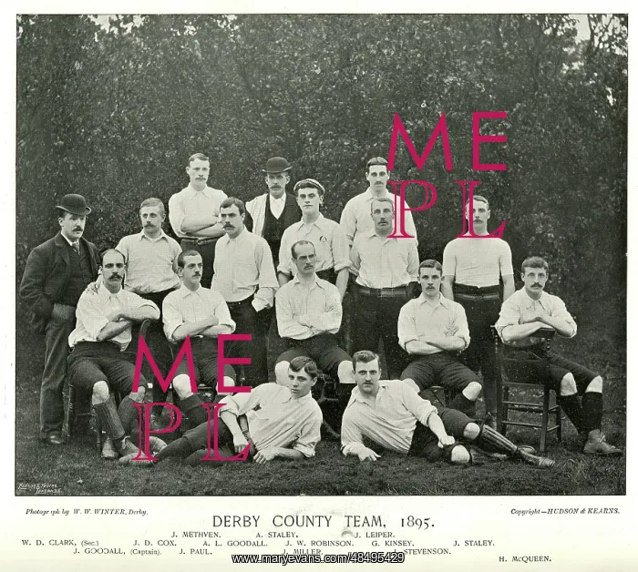: Derby County FC Team 1895 : Derby County FC Team 1895