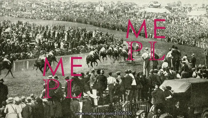 : Derby Day at Epsom racecourse, Epsom Downs, Surrey : Derby Day at Epsom racecourse, Epsom Downs, Surrey