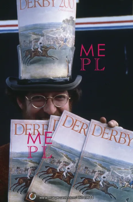 : Derby Day Programme seller : Derby Day Programme seller