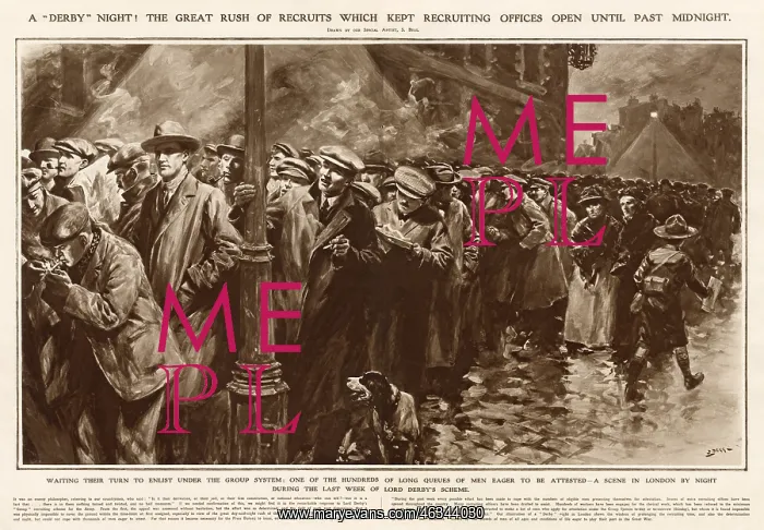 : A Derby night 1915 : A Derby night 1915