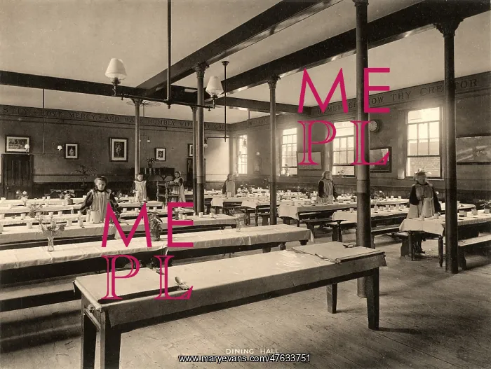 : Derby Railway Servants Orphanage - Dining Hall : Derby Railway Servants Orphanage - Dining Hall