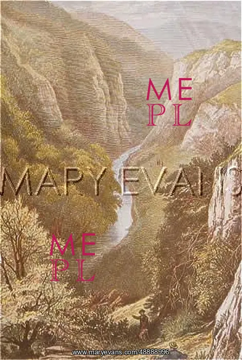  : DERBYSHIRE / DOVEDALE 1870