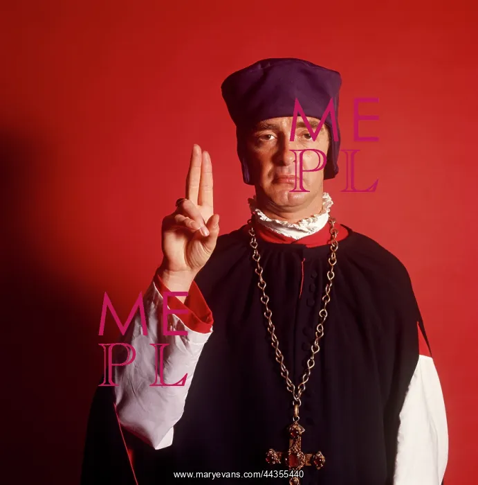 : Derek Nimmo as a priest : Derek Nimmo as a priest