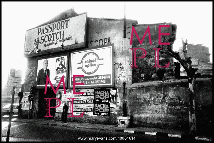  : Derelict building posters grafitti, Valencia, Spain