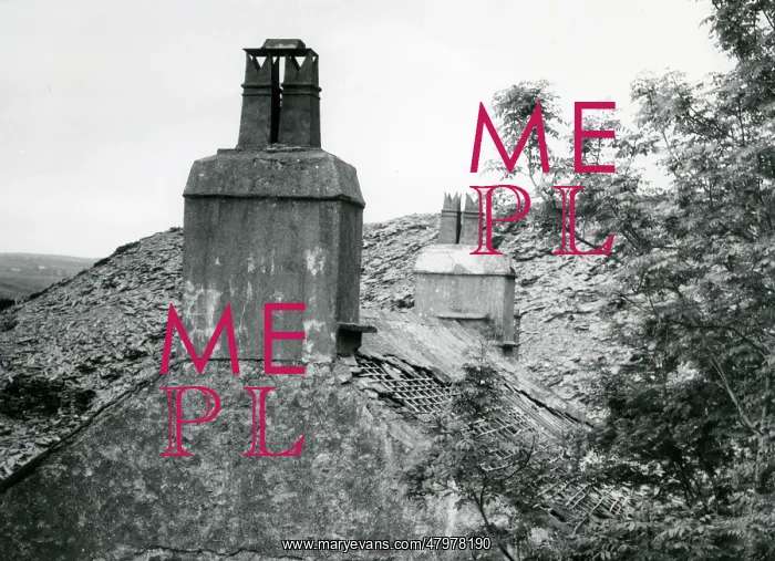 : Derelict building, slate quarrying area, North Wales : Derelict building, slate quarrying area, North Wales