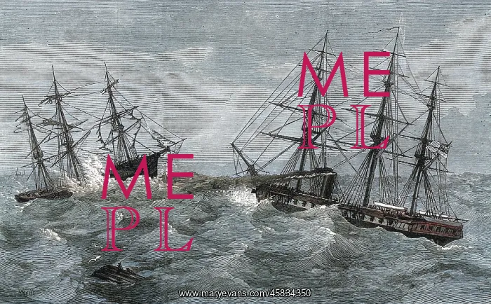 : A derelict ship discovered 1873 : A derelict ship discovered 1873