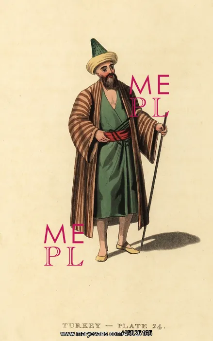: Dervise or Dervish man : Dervise or Dervish man