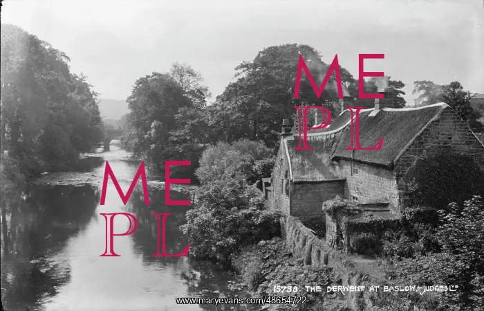 : The Derwent at Baslow : The Derwent at Baslow