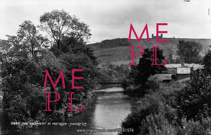 : The Derwent at Matlock : The Derwent at Matlock