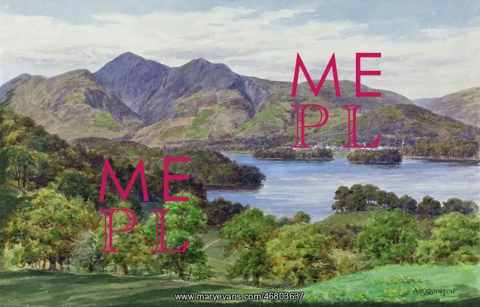 : Derwentwater, Lake District, Cumbria : Derwentwater, Lake District, Cumbria