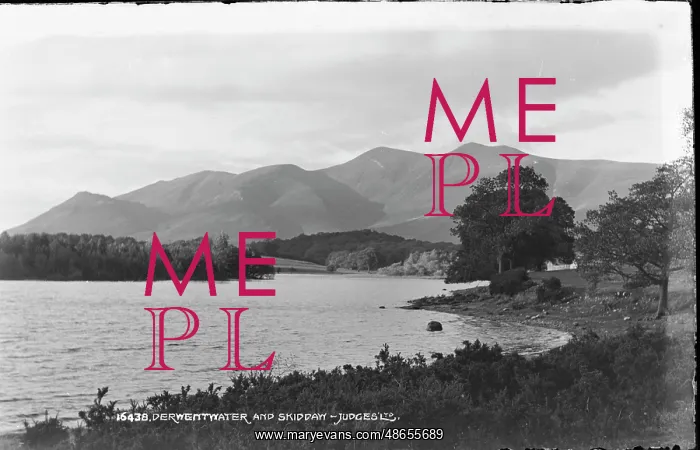 : Derwentwater and Skiddaw : Derwentwater and Skiddaw