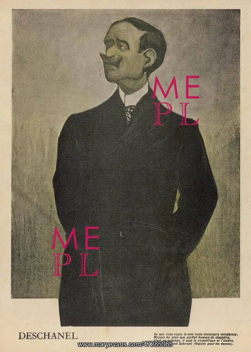 : DESCHANEL. PAUL-EUGENE-LOUIS DESCHANEL (1855 - 1922) : DESCHANEL. PAUL-EUGENE-LOUIS DESCHANEL (1855 - 1922)