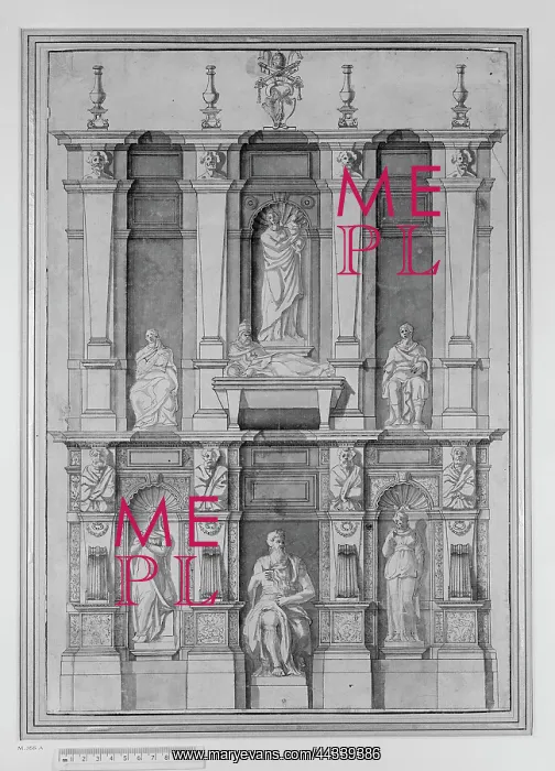 : Design for an allegorical Headpiece : Design for an allegorical Headpiece