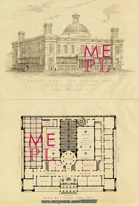  : Design Made for Astor's Hotel