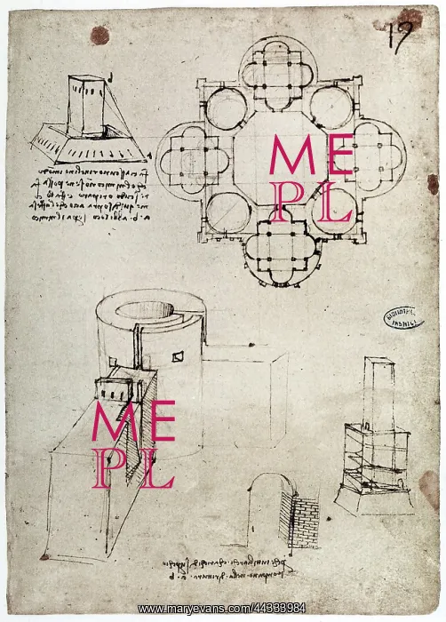 : Design for a centrally planned building : Design for a centrally planned building