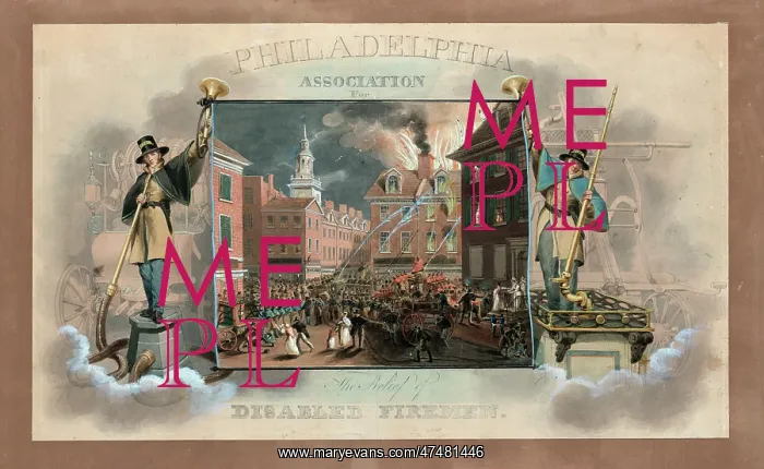 : Design for a certificate for the Philadelphia Association fo : Design for a certificate for the Philadelphia Association fo