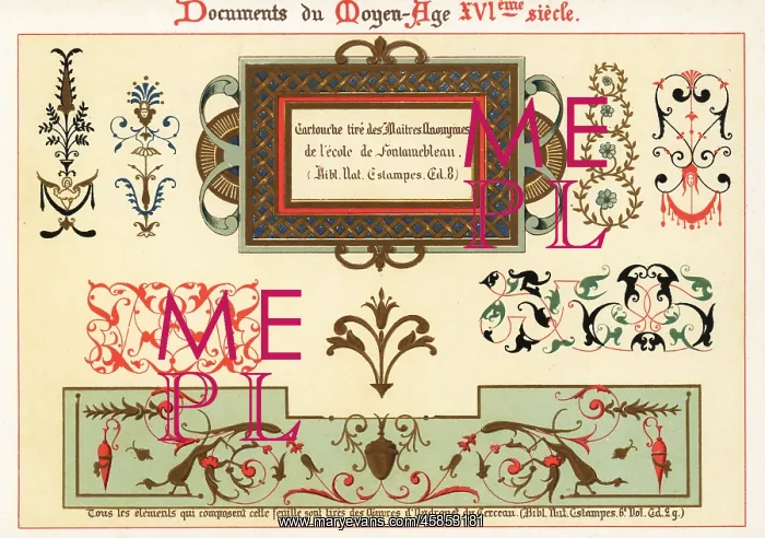 : Design elements from the 16th century : Design elements from the 16th century