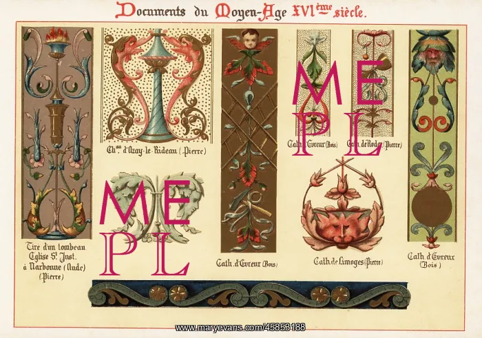 : Design elements from the 16th century : Design elements from the 16th century