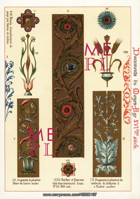 : Design elements from the 16th century : Design elements from the 16th century