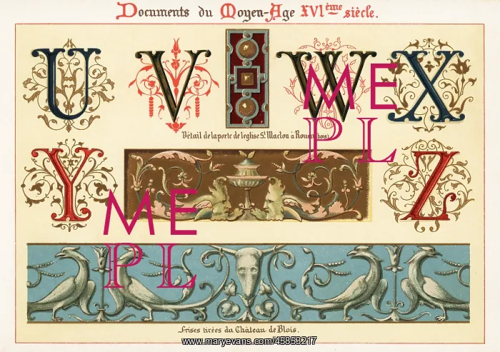 : Design elements from the 16th century : Design elements from the 16th century