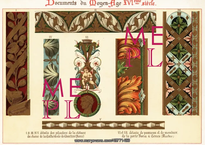 : Design elements from architecture of the 16th century : Design elements from architecture of the 16th century