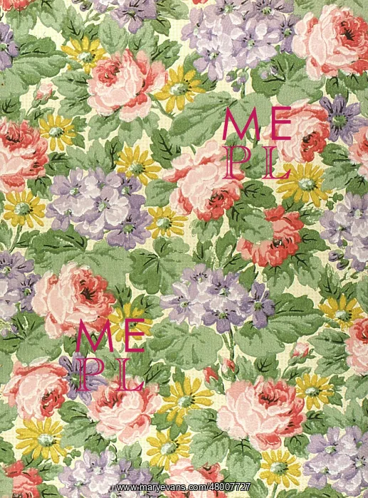 : Design with flowers and leaves : Design with flowers and leaves