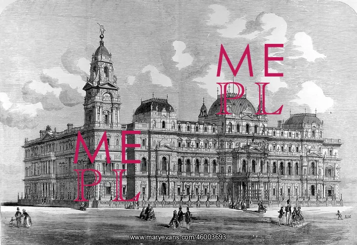 : Design for The Foreign Office, London 1857 : Design for The Foreign Office, London 1857